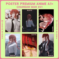 Premium Full HD Poster Anime A3+ : Chainsaw Man [Episode 01] - Makima, Power