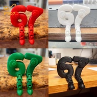 pengtao07 67-Number Character Decoration With Flexible Joints 67 Statue Internet Meme Figurine Uniqu