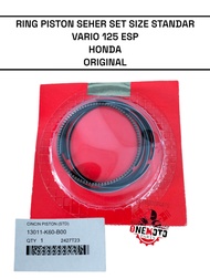 RING PISTON SEHER SET SIZE STANDAR VARIO 125 ESP HONDA 13011-K60-B00 ORIGINAL