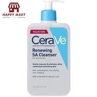 CeraVe SA Cleanser | Salicylic Acid Cleanser with Hyaluronic Acid, Niacinamide &amp; Ceramides| BHA Exfoliant for Face 16 oz
