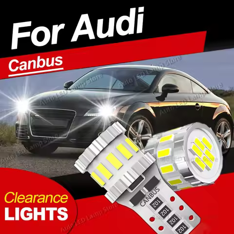 For Audi TT MK1 MK2 8N 8N3 8N9 8J 8J3 8J9 Coupe Roadster 1999-2014 2012 2013 LED Parking Light T10 W