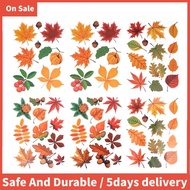 Thanksgiving Fall Leaves Window Clings Thanksgiving Fall Window Stickers for Glass Window Seasonal A
