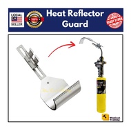 Heat Reflector Guard for Gas Map Torch to Prevent Scorching Walls (L-70H)