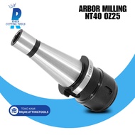 Arbor Type NT40 OZ25 70 Milling CNC - Milling Arbor NT40 Collet OZ25 Length 70mm Arbor CNC Manual