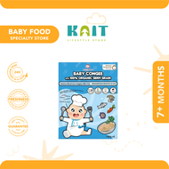 Q BABY MARKET Organic Baby Congee 150gx2 (7m+) - Abalone Mushroom Veggies Milk Fish