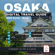 🔥 TJourney Travel Itinerary Template to Osaka, Japan Full List Activity and Contact