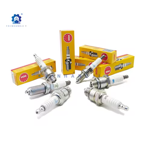 Spark Plug For Yamaha, Suzuki, Tohatsu, Mercury Outboard parts B8HS-10 B7HS-10 BR8HS-10 BR7HS-10 DCP