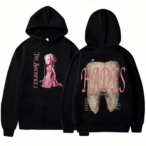 2026 Melanie Martinez Hades The Sacrifice Tour 2026 Hoodie Long Sleeve Harajuku Man Women Y2K Street