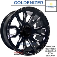 (1pc)18" sport rim kereta 🛞 Navara DXW009 GAIA MMXV 18x9jj 6H114.3 (1pc)