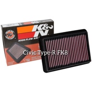 K&N Engine Air Filter 33-5070 Civic Type-R FK8