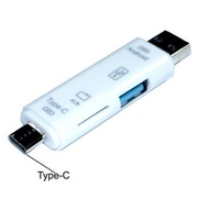 Type C USB Android 手機OTG讀卡器 Card reader