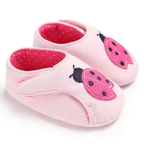 Women's Cute Beetle Animal Baby Shoes Cartoon Indoor Home Comfortable Soft Footwear