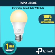 TP-Link Tapo L510E Smart Bulb, Smart Wi-Fi LED Light, 8.7W, Energy saving,Dimmable Soft Warm White