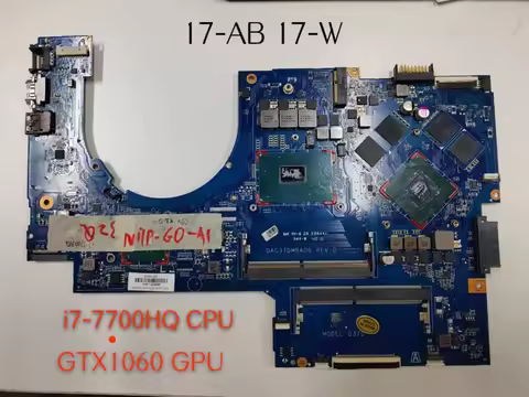 DAG37DMBAD0 for HP PAVILION 17-AB 17-W Laptop motherboard i7-7700HQ 1060M 4GB 915550-001 915550-601 
