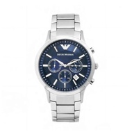 Emporio Armani Men's AR2448 Stainless Steel Classic Blue Dial Watch