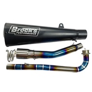 Brock,Twin Classic exhaust Combo + exhaust manifold for PG1