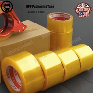 【Readystock】 🔥HOT🔥 OPP Clear / Brown Fragile Packaging Tape (48mm x 40&90yards / 45mm x 100m ) Selot