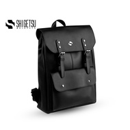 Shigetsu HOKKAIDO Leather Backpack for School 14 INCHES men office bagpack