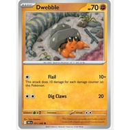 Pokémon English Scarlet & Violet Black Bolt Dwebble 051/086 Common