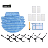 18Pcs for V55 Pro Mop Cloth Side Brush Hepa Filter for  V55 Pro Robot Vacuum Cleaner  Patch Replacem