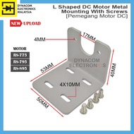 775 Motor Bracket 795 Motor Bracket 895 Motor Bracket L Shaped DC Motor Metal Mounting With Screws [