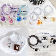 Cable Wrapping Set Cartoon Charger Case Iphone Protector 18W/20W 35W