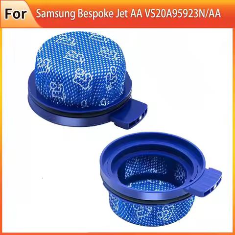 Vacuum Cleaner Filter Accessories for Samsung Bespoke Jet AA VS20A95923N/AA VS20A95923W/AA Washable 