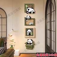Taiwan Preferred Mi Medieval Style Entrance Decoration Painting Retro Cartoon Animal Tv Background W