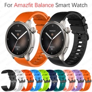 Sporty silicone strap for Amazfit Balance Smart watch