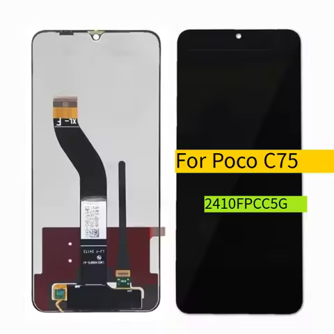 6.88‘‘For Xiaomi Poco C75 LCD 2410FPCC5G Display Touch Panel Digitizer AAssembly Replacement For Poc