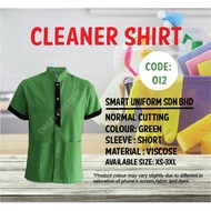 Cleaner Shirt Green/L.Blue/Yellow Smart Uniform