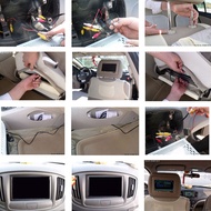 Universal 7Inches Car Headrest Monitor Screen Rear Seat Entertainment Multi-Media Player for AV USB