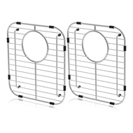 2pcs Sink Protectors for Kitchen Sink Universal Double Bowl Sink Bottom Grid 13.2 X 11.6 X 1.25In Ki