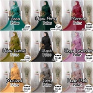 hk3 LY ELYE FASHION - ANNA POLOS KATUN JEPANG GAUN GAMIS SYARI COTTON