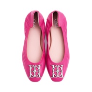 O&B รองเท้าหนังแกะ  รุ่น AUDREY CREST IN HOT FUCHSIA-11087CS36625F_S4PIXX
