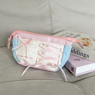 Mocorie - Pidotted Pencil Case Coquette Pencil Case Coquette Pencil Case/ Ribbon Pencil Case/ Ribbon