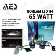 Turbo Led Headlight AES H4 H11 H16 HB3 9005 AES 65 WATT TURBO LED CAR HEADLIGHT