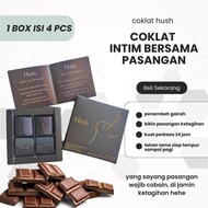 Hush chocolate Dark Chocolate for couple 32 grams for Husband and Wife Relationships