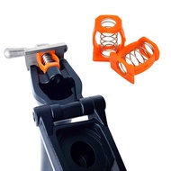 [countless1.sg] 1 Pair Hinge Clamp Auxiliary Accessories Buckle Spring for Brompton Folding Bike