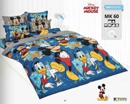 Mybestbedd : ที่นอนปิคนิคTOTO :  ลายมิ้กกี้ (Mickey Mouse) ถอดซักได้ แถมหมอนในเซ็ต ลิขสิทธิ์แท้100%