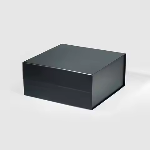 Geotobox 28x28x12.9cm | 26.5x27x12.4cm Medium Square Custom Magnetic Closure Gift Hamper Boxes for P