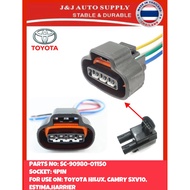 Toyota 4AGE Camry SXV10 Estima Hilux Distributor Socket Connector (4pin)