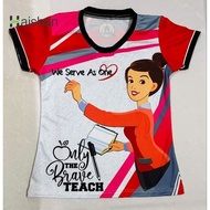 Alternative T Shirts DEPED Uniform Teachers Uniform Deped 2023 Teacher Sublimation Shirts