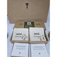 New Ami paris ️ Silver earrings Gold