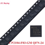 CP2104 CP2104-F03-GM CP2104-F03 QFN-24 Bridge USB to UART Chip Controller IC New