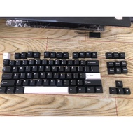 Vortexseries Mono TKL V2 Black PBT Doubleshot Keycap, Vertex V1 lubed Switch, WOB cherry Profile Key