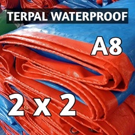 A8 SHEET TARPAULIN SIZE 2X2