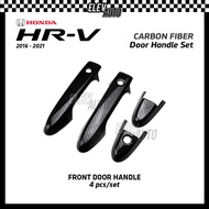 Honda HR-V HRV 2016 - 2021 CARBON Door Handle Set Cover Bowl Trim Accessories Bodykit 2017 2018 2019
