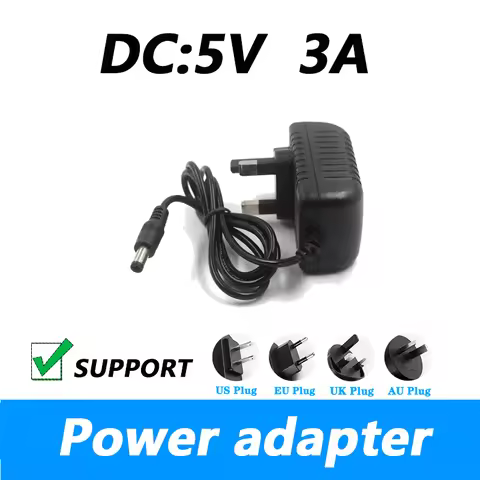 1pcs 5V 3A DC5.5mm AC/DC Adaptor 5V3A 3000mA Power Adapter Supply Charger For Android TV Box SP DC 2