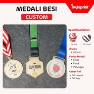 Gold Silver Bronze Medal I Championship Medal Metal Medal Medal Award Medal